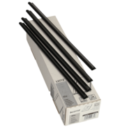 Leitz Klemmschiene 6 mm schwarz 50 Stück