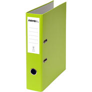 novooo Raccoglitore, A4, 7 cm, verde chiaro
