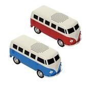 Genie Bluetooth Speaker VW BUS, rot / weiss