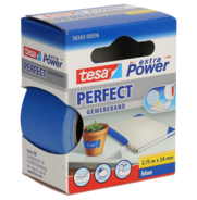 Tesa Gewebeband extra Power Perfect, blau, 38 mm x 2.75 m