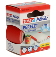 Tesa Gewebeband extra Power Perfect, rot, 38 mm x 2.75 m