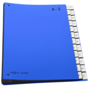 Pultmappe Pagna Color A-Z blau