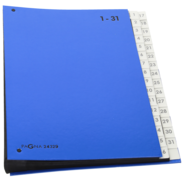 Pultmappe Pagna Color 1-31 blau