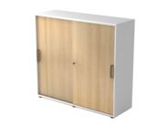 Schiebetürenschrank AMPYR 3 OH, weiss, 120 cm, 110 cm, 40 cm
