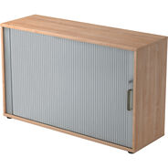 Rollladenschrank AMPYR 2 OH, nussbaum, 120 cm, 74.8 cm, 40 cm