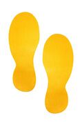Durable Bodenmarkierungsformen, gelb , 5 Stück