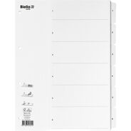 Biella Register SmartIndex, weiss, A4, 1-6