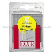 Novus Nägel 16 mm zu Tacker J-29, 1000 Stück