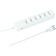 Steffen Steckdosenleiste Power Easy, weiss, 6x T13