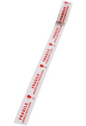 Warn-Klebebänder, weiss - FRAGILE, 50 mm x 66 m