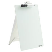 Nobo Glas Desktop-Notizboard, 2516 mm, 297 mm, 3 mm, Glas, brilliantweiss