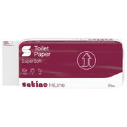Satino Toilettenpapier HiLine, Blumen, 3-lagig, 8 Rollen