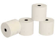 Thermokasserollen, 50 m, 12 mm, 55 g/m², seidenmatt, weiss