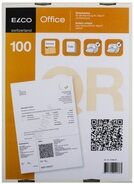 Elco Bollettino di versamento per fattura QR, A4, 90g/m2, perforato, 100 fogli