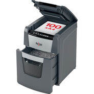 Rexel Aktenvernichter Optimum AutoFeed+ 100X, Partikelschnitt, 4 x 28 mm