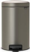 Brabantia Treteimer NewIcon 12 l, platinum