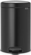 Brabantia Treteimer NewIcon 12 l, schwarz matt