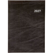 Biella Agenda 2027 Registra 7 plus, 1 Woche / 2 Seiten, schwarz