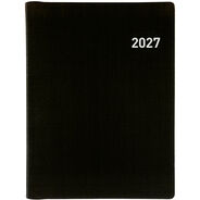 Biella Agenda 2027 Memento Wire-O, 1 Woche / 2 Seiten, schwarz