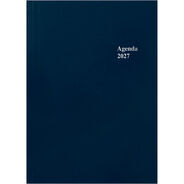 Simplex Agenda 2027, 1 giorno / pagina, blu