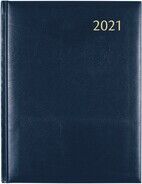 Aurora Agenda 2027 Florence Business, 1 Woche / 2 Seiten, blau