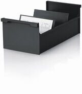 Styro Karteikasten, A6, schwarz