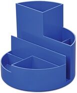 Stifteköcher Recycling MAULrundbox, blau