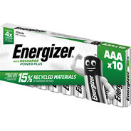 Energizer NiMH-Akkus Power Plus, AAA/HR03, 10 Stück