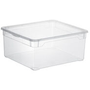ClearBox Kunststoffbox, 33.5 x 17 x 40 cm, 18 Liter, transparent