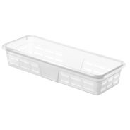 Formatkörbchen Graphix, 13 x 6 x 34 cm, transparent