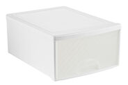Frontbox, 34,5 x 20 x 44,5 cm, transparent