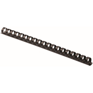 Fellowes Plastikbinderücken, A4, 14 mm, schwarz, 25 Stück