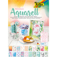 Folia Blocco motivazionaleper acquerello, 24 x 34 cm, assortiti, 20 fogli