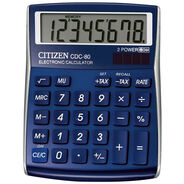 Citizen Tischrechner CDC-80, blau