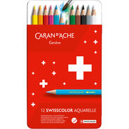 Caran d'Ache Farbstifte, Swisscolor 12er Etui