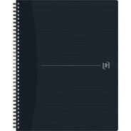 Oxford Origins Spiralheft A4+, liniert 7 mm, schwarz