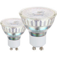 Leuchtmittel LED SCOB, GU10, 3000K, 2 Stück