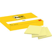 Post-it Haftnotizen, gelb, 38 x 51 mm, 3 x 100 Blatt