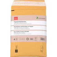 Elco Papierpolstertasche,  170 x 225 mm, braun 4 Stk.