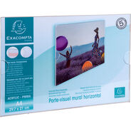 Exacompta Wandsichttasche A4 horizontal, transparent