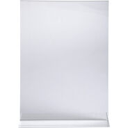 Exacompta Tischaufsteller A6, T-Form hoch, transparent