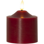 Star Trading LED-Kerze Flamme, 9.5cm, rot