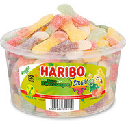 Haribo Saure Bärenzungen Vegan 1350g, 150 Stück