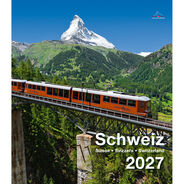 Calendaria Bildkalender 2027 Schweiz