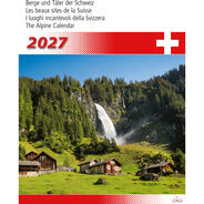 Calendaria Bildkalender 2027 Berge und Täler der Schweiz