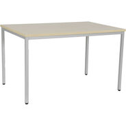 Schreibtisch Steel, 120 x 80 cm, Dekor Ahorn