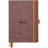 Rhodia Goalbook Notizbuch, Softcover, A5, gepunktet, schokoladenbraun