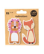 I AM CREATIVE Note adesive Animali, 60 pezzi