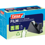 Tesa Tischabroller Economy Recycled, schwarz