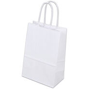 Elco Sacs en papier, blanc, 14 x 21.5 x 8.5 cm, 50 pièces